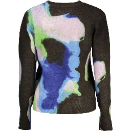 Blue Acrylic Women's Sweater