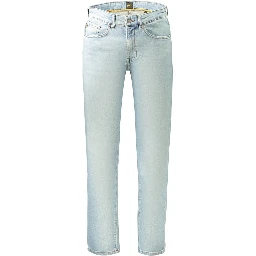 Azzurro Cotton Uomo Jeans