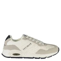 Bianco Polyester Uomo Sneaker
