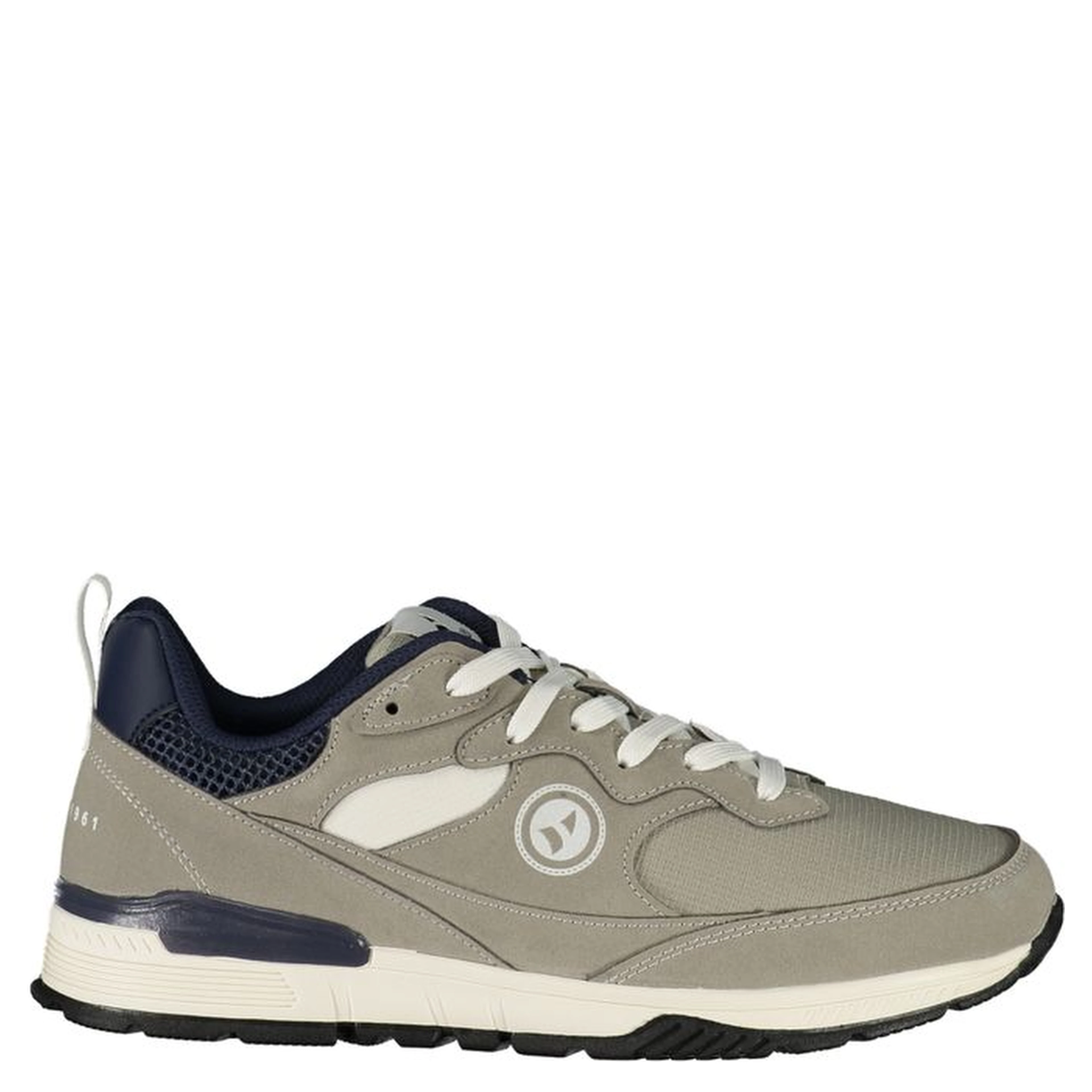 Grigio Polyester Mens Sneaker