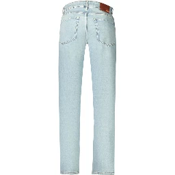 Azzurro Cotton Uomo Jeans