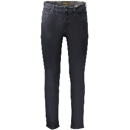 Blue Cotton Men's Jeans