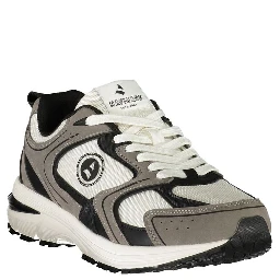 White Polyurethane Men's Sneaker