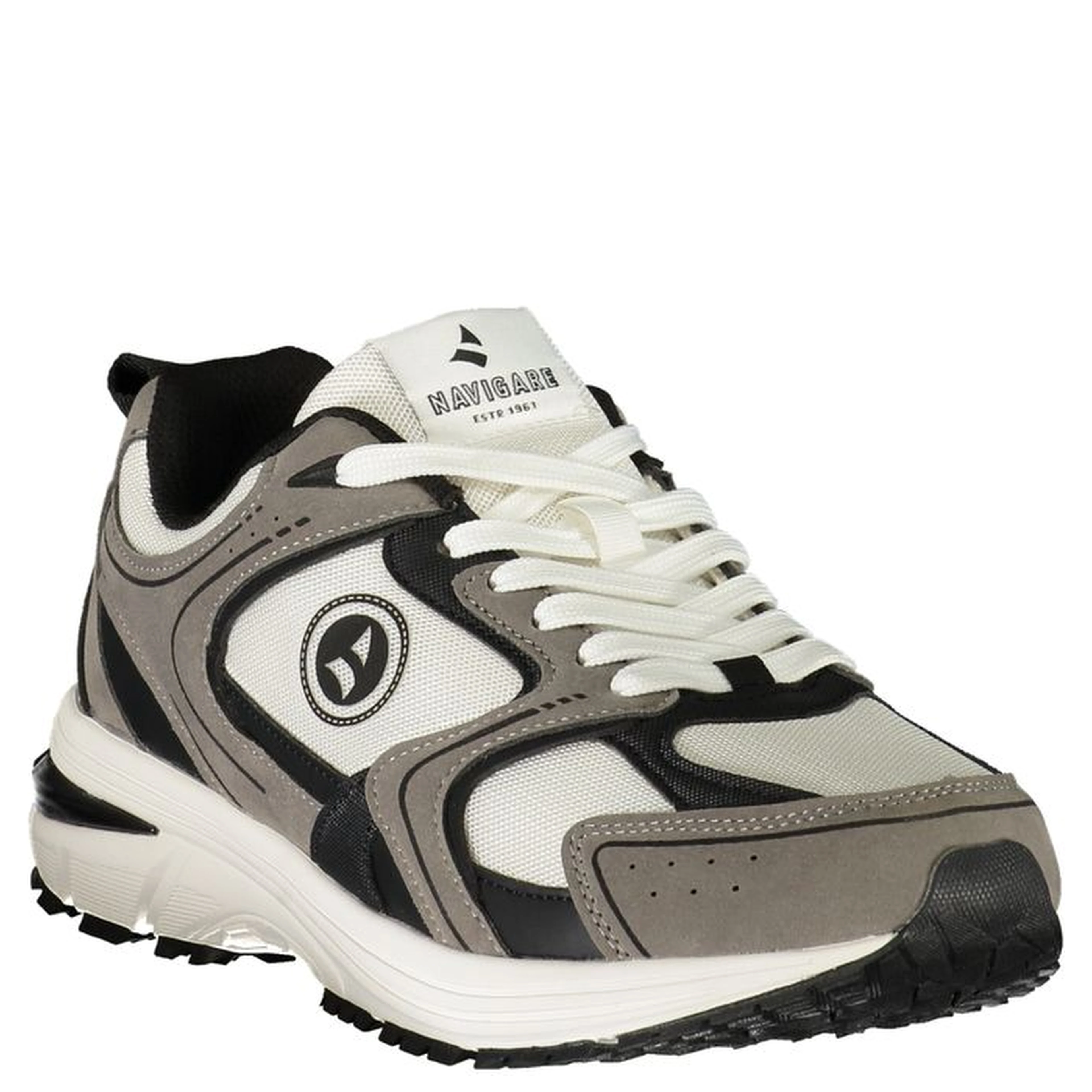 White Polyurethane Men's Sneaker