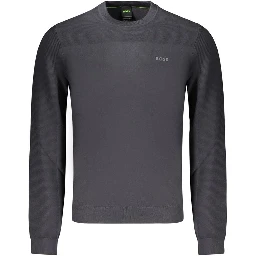Blue Wool Men's Sweater