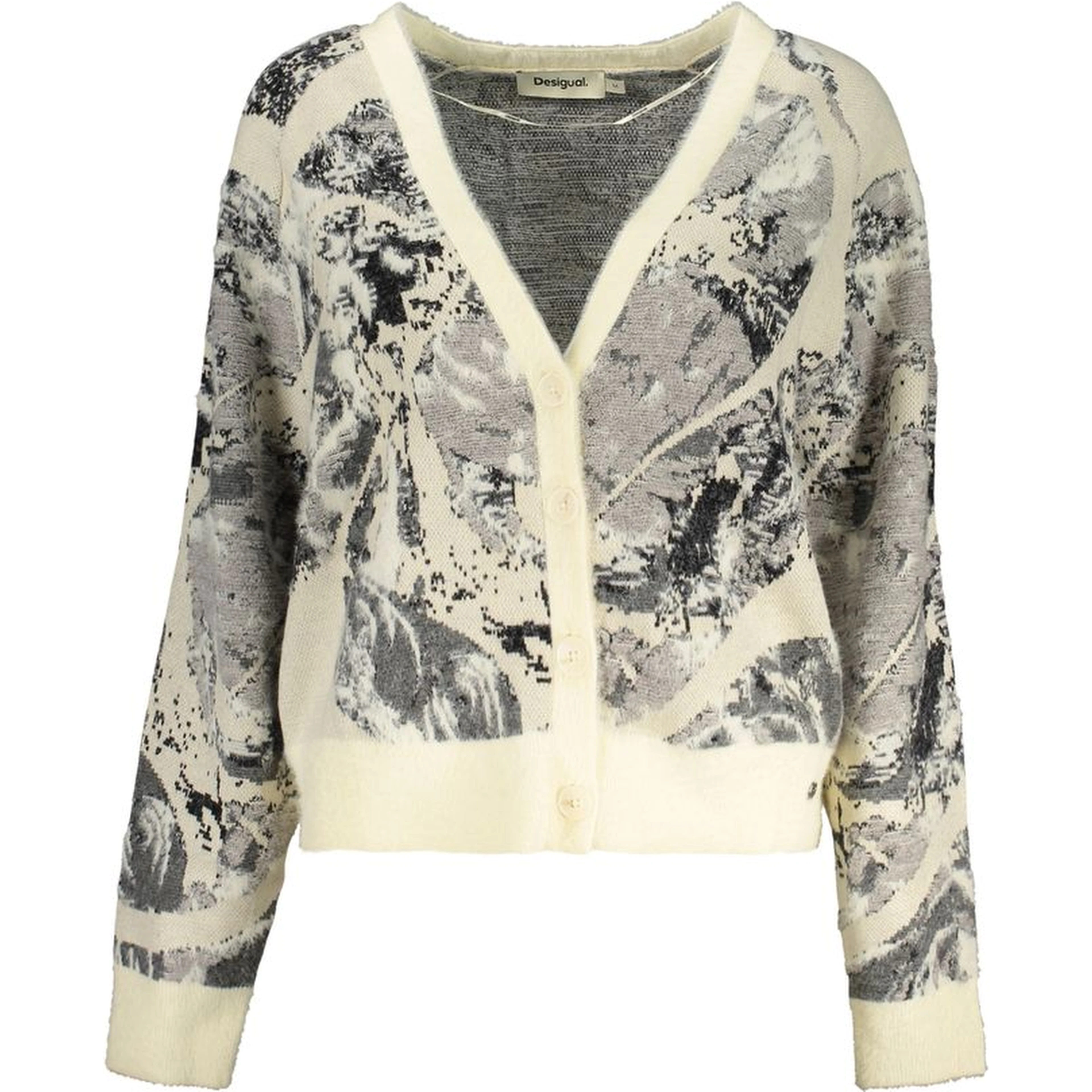 White Viscose Women Sweater