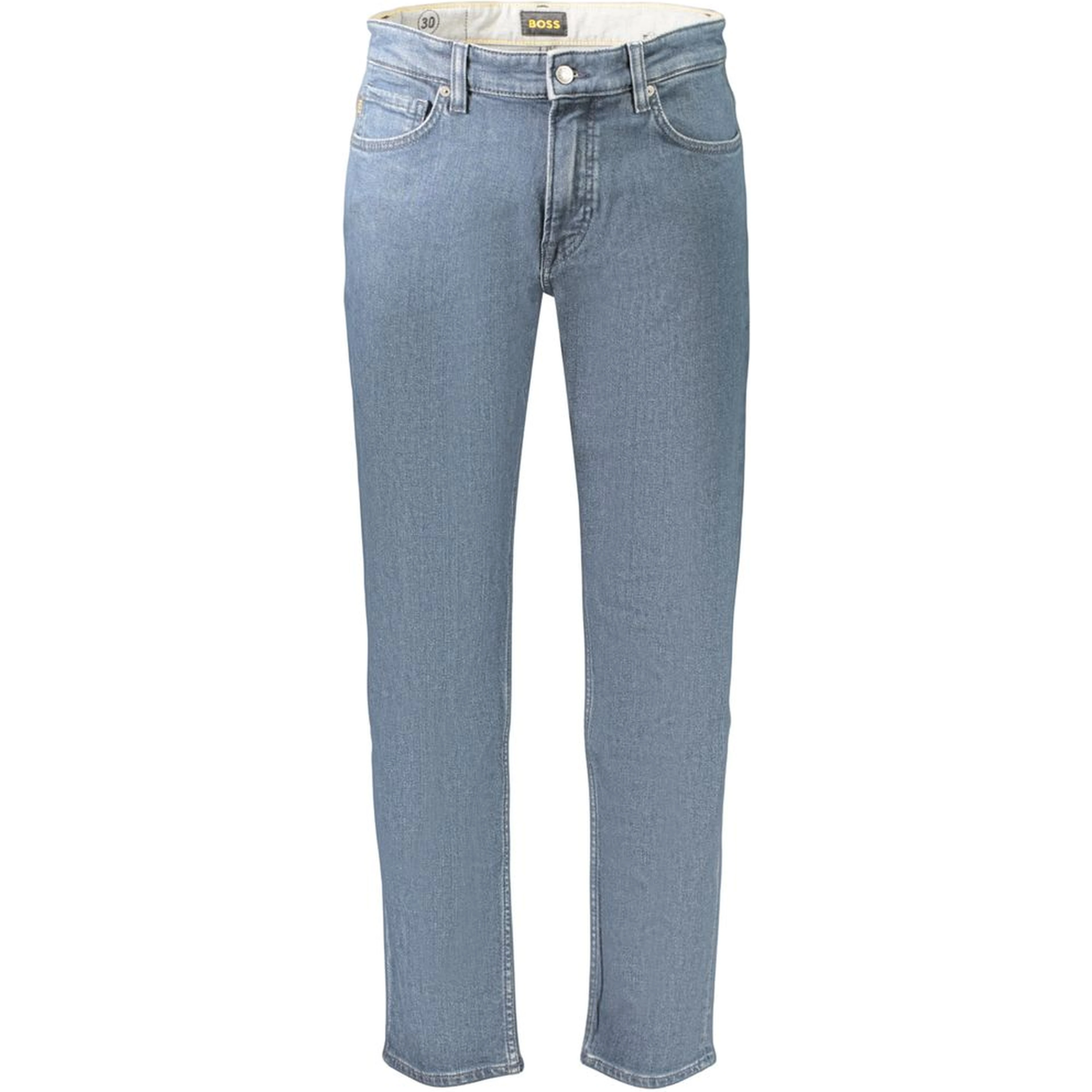 Blue Cotton Men's Jeans
