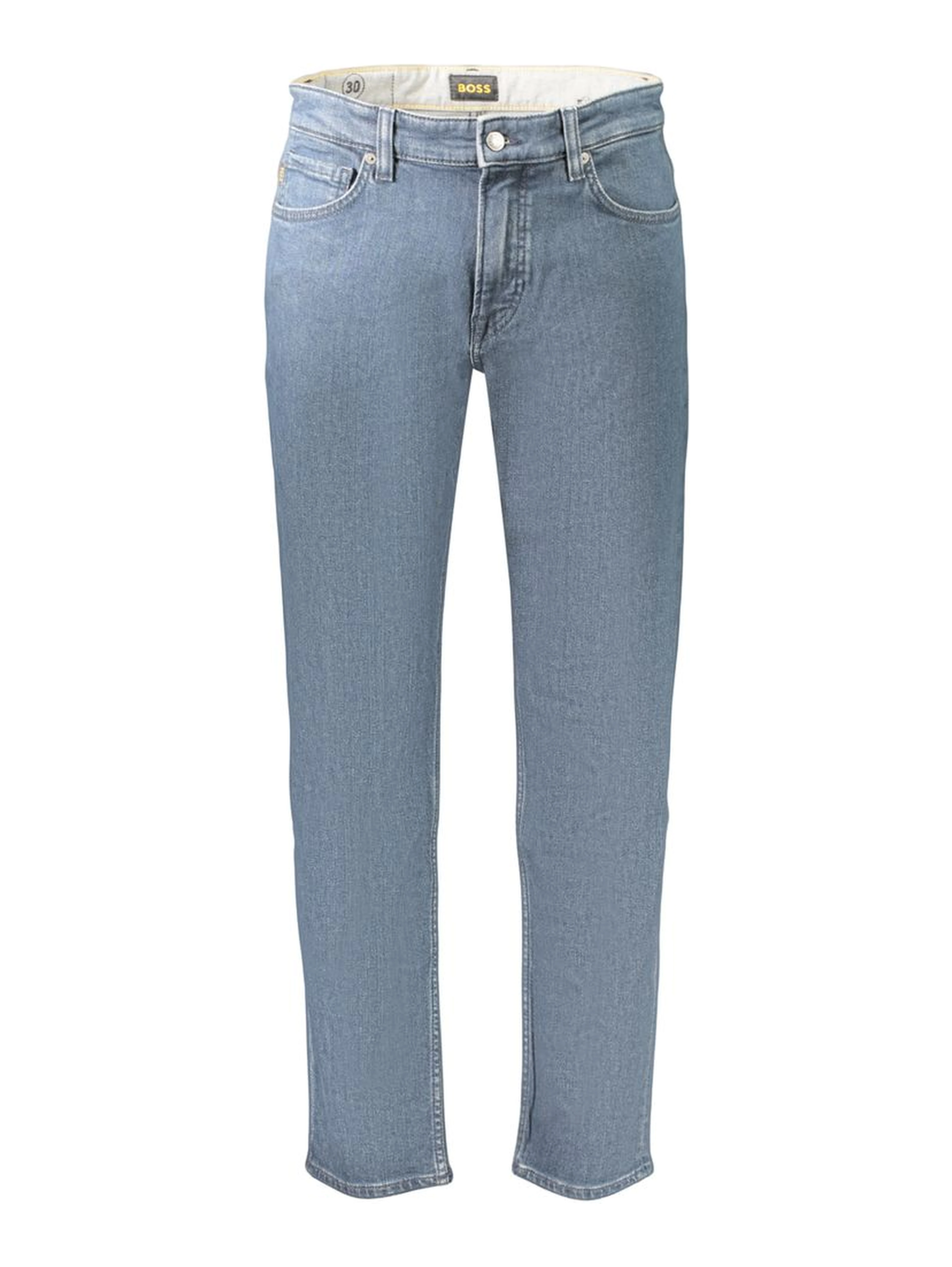 Blue Cotton Men's Jeans