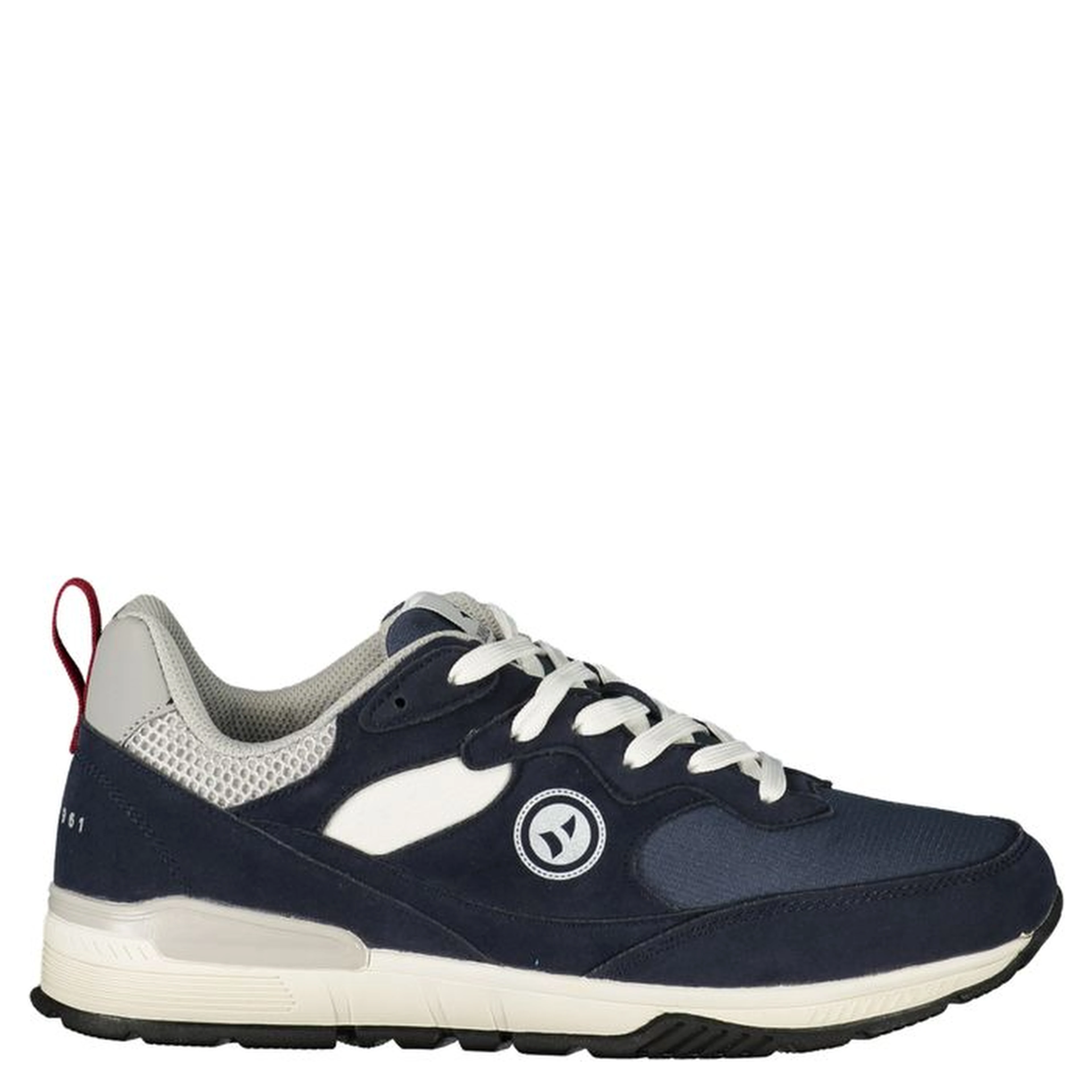 Blue Polyester Men's Sneaker