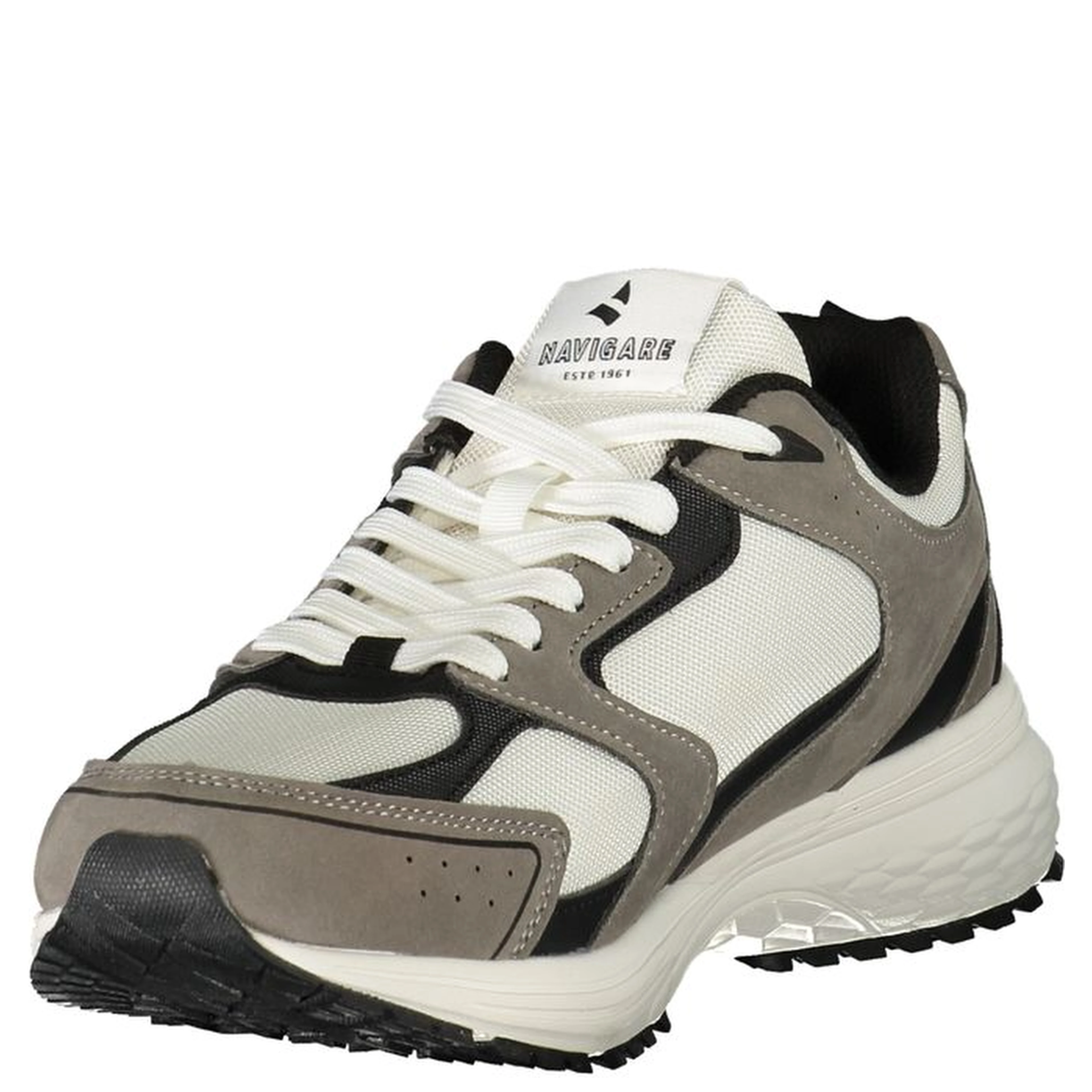 White Polyurethane Men's Sneaker