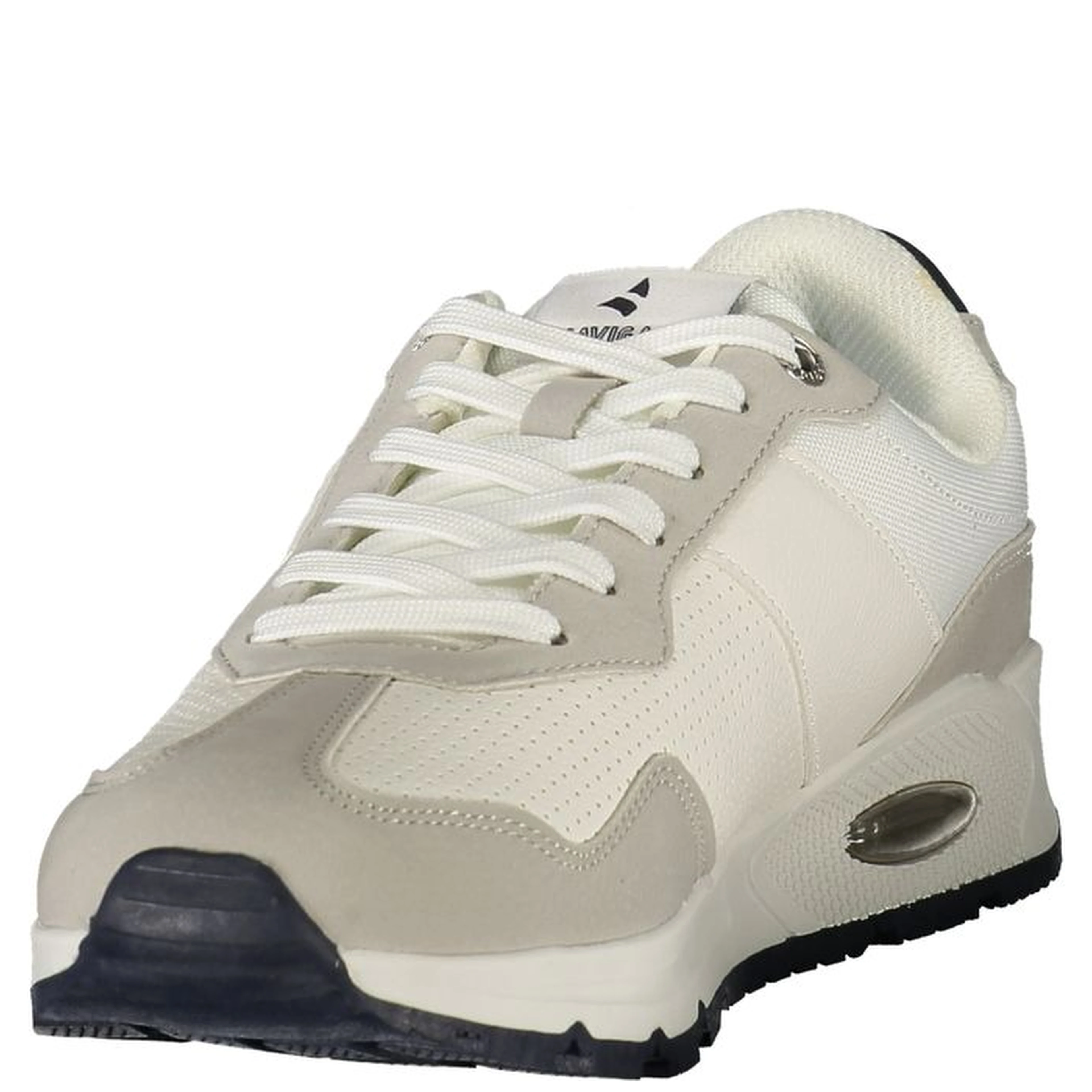 Bianco Polyester Uomo Sneaker