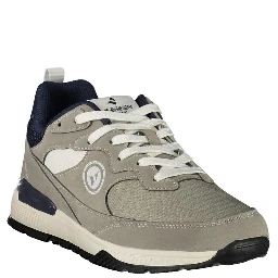 Grigio Polyester Mens Sneaker