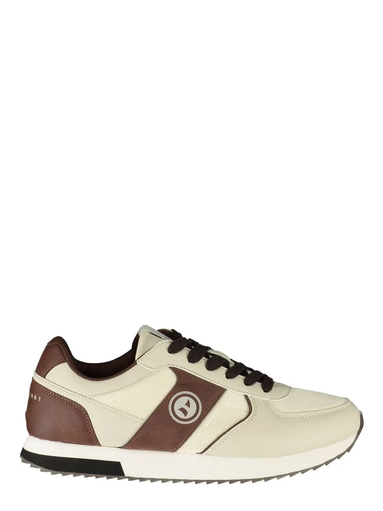 White Polyurethane Men's Sneaker