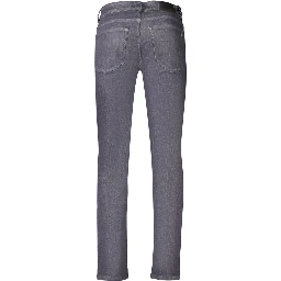 Blue Cotton Men's Jeans