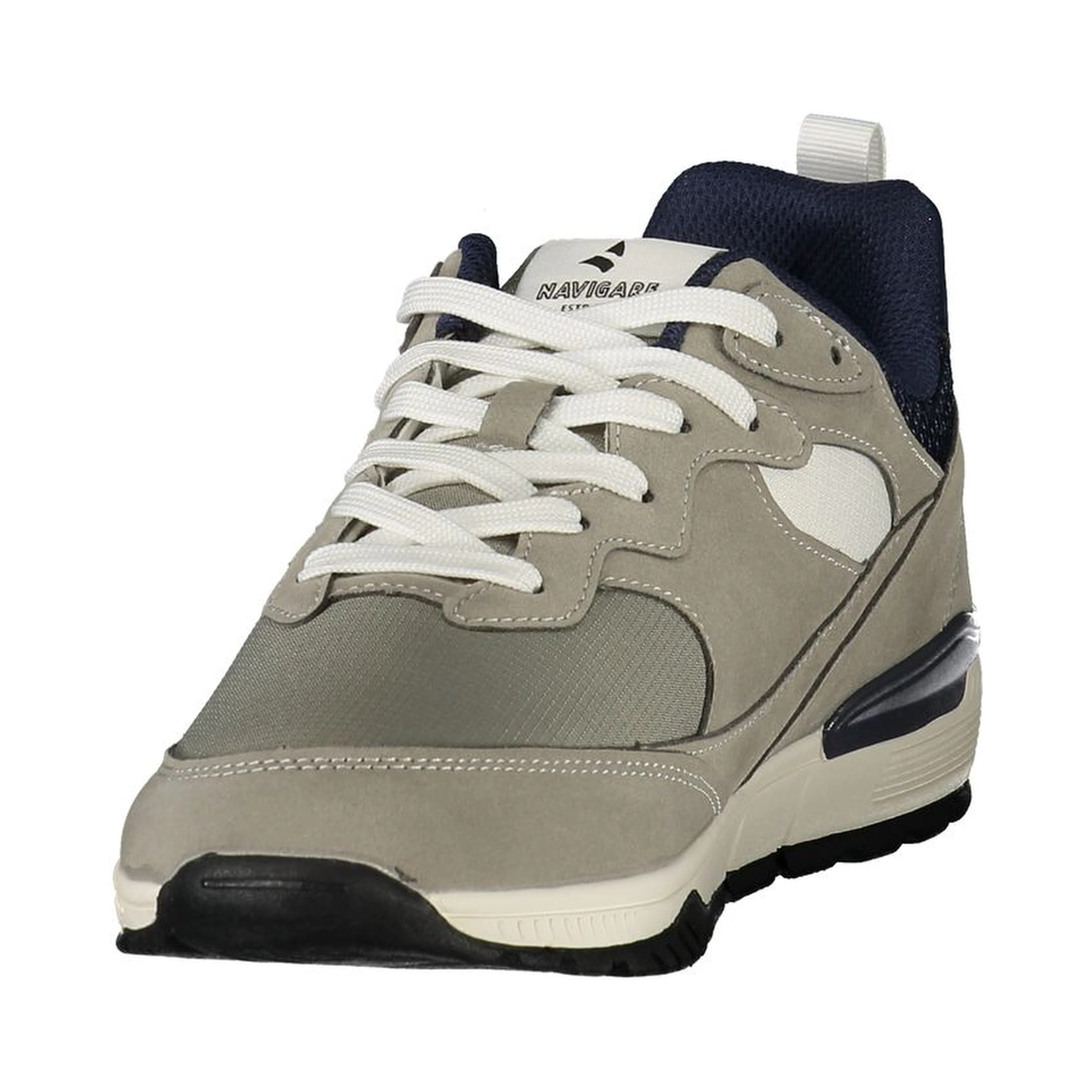 Grigio Polyester Mens Sneaker
