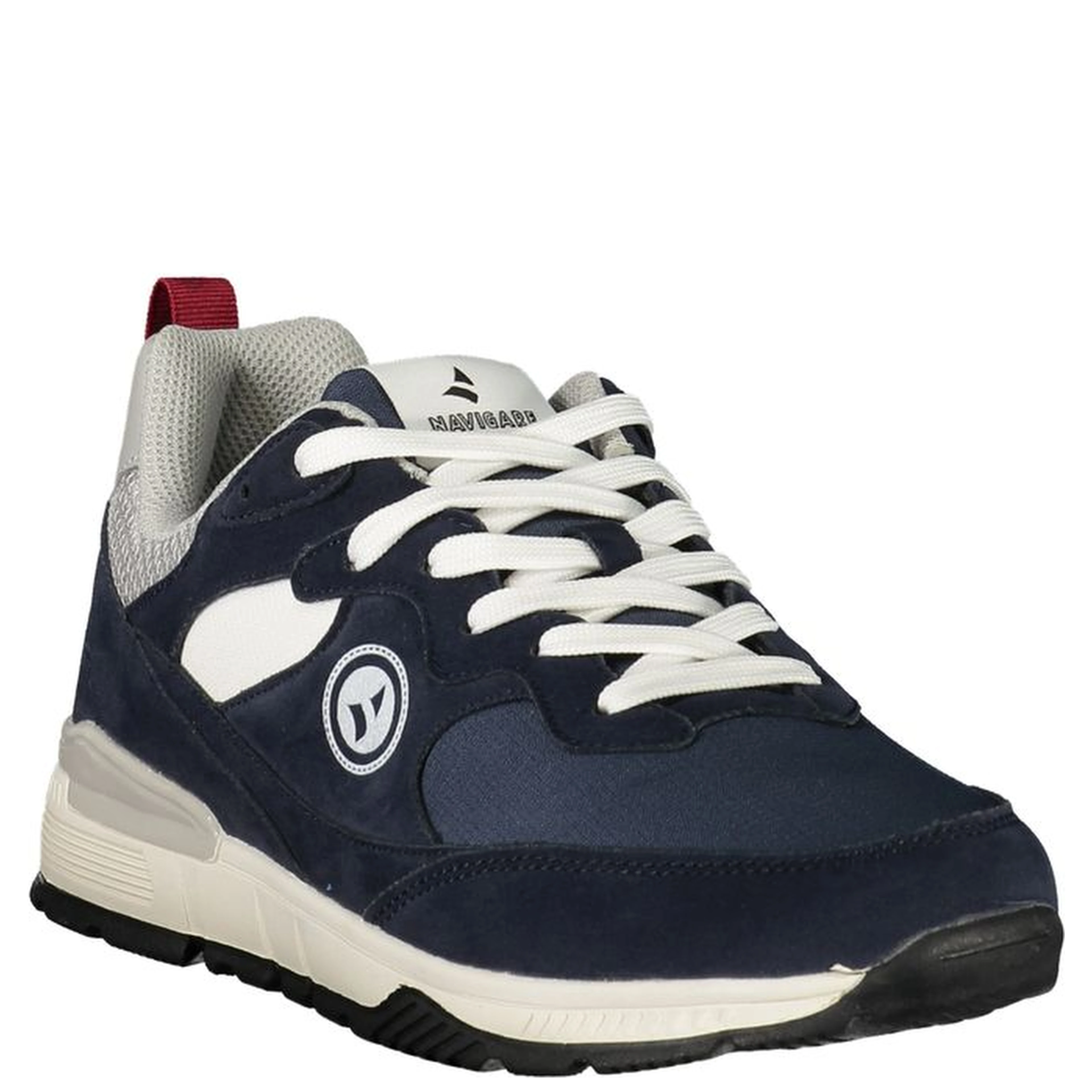 Blue Polyester Men's Sneaker