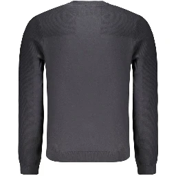 Blue Wool Men's Sweater
