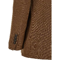 Brown Virgin Wool Blazer
