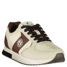 White Polyurethane Men's Sneaker