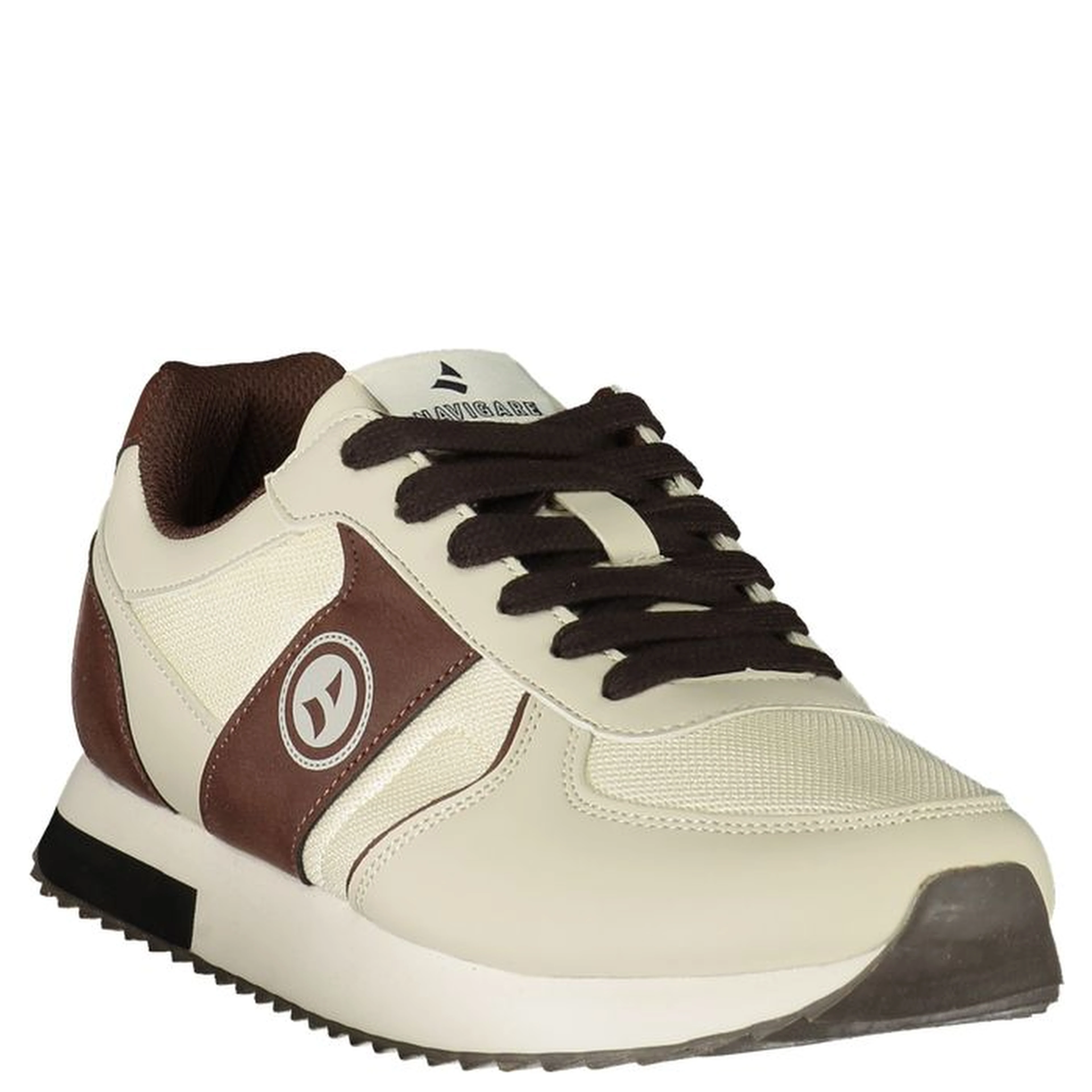White Polyurethane Men's Sneaker