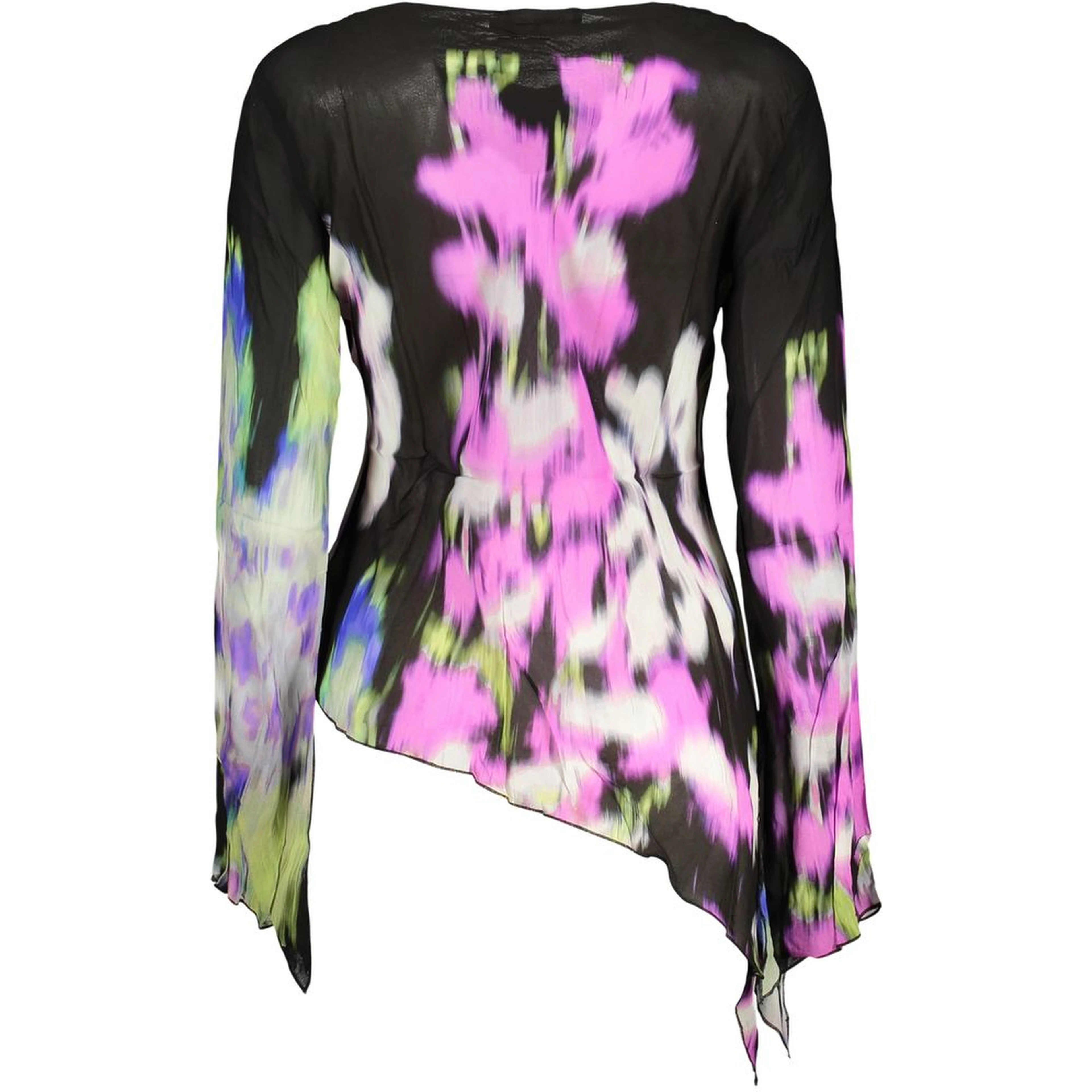 Black Viscose Women's T-Shirt
