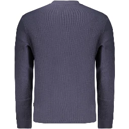 Blue Cotton Mens Shirt