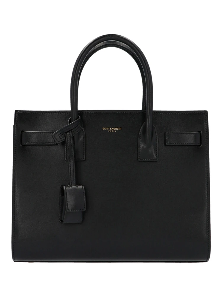 Black Calfskin Handbag