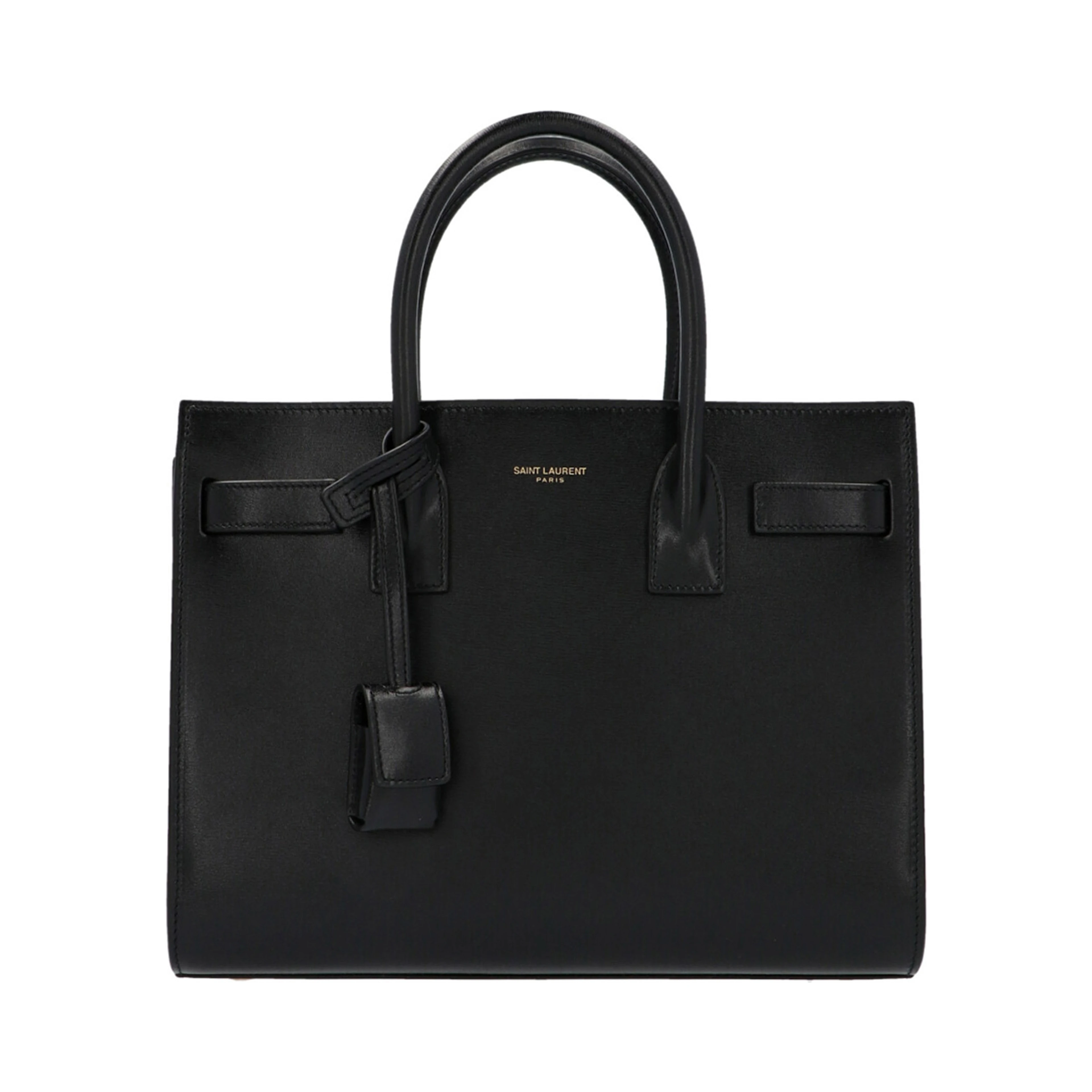 Black Calfskin Handbag