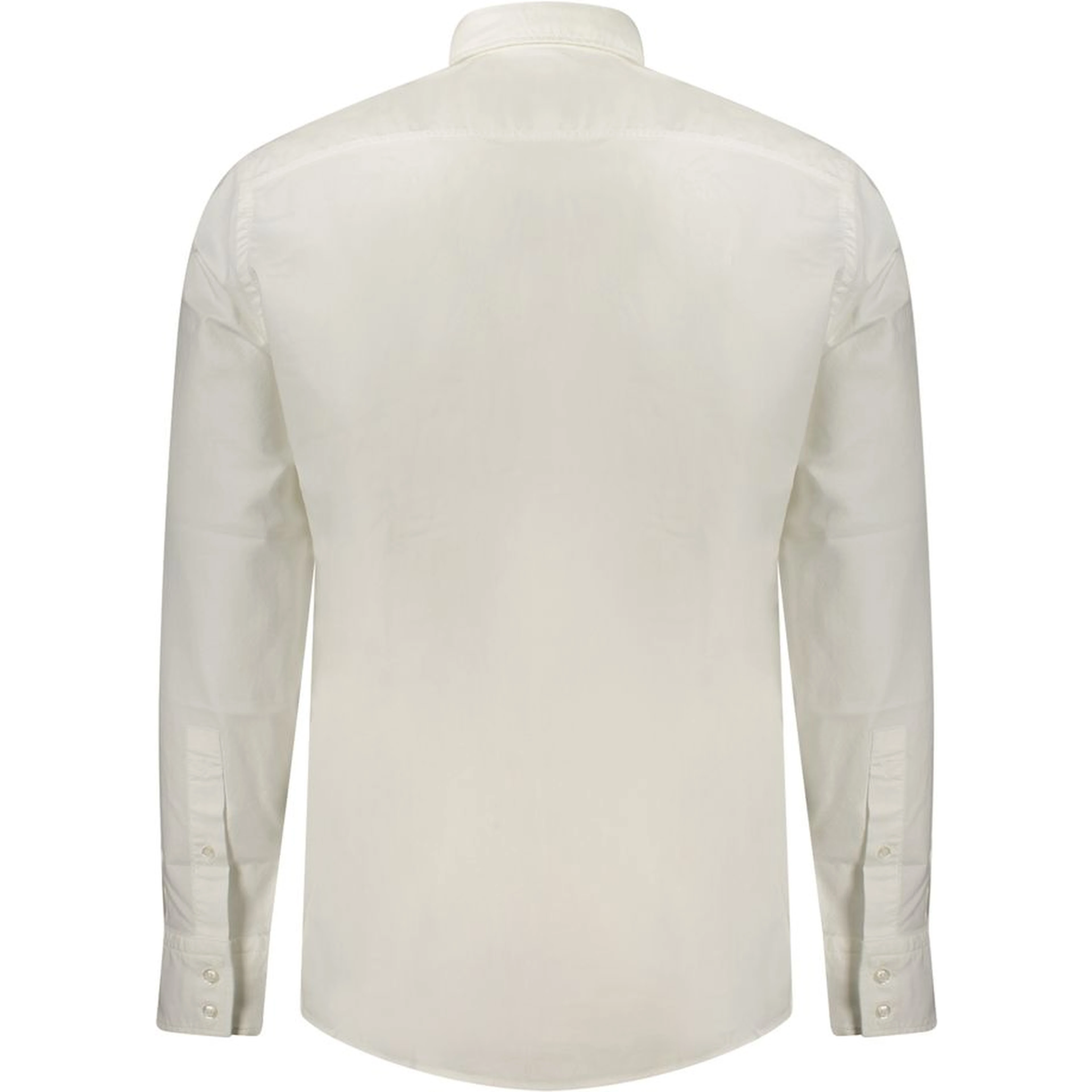 White Cotton Men's Shirt