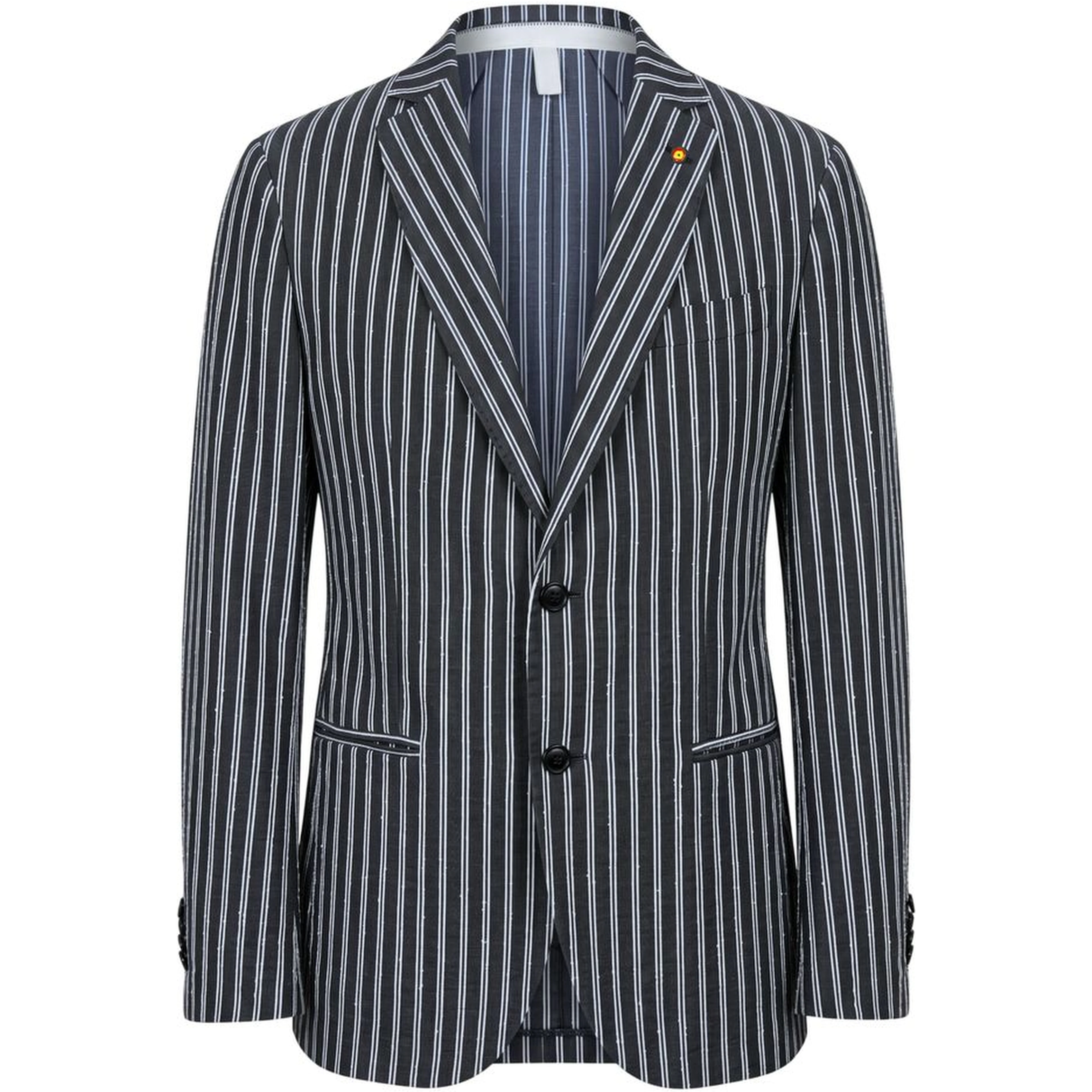 Blue Cotton Men's Jacket