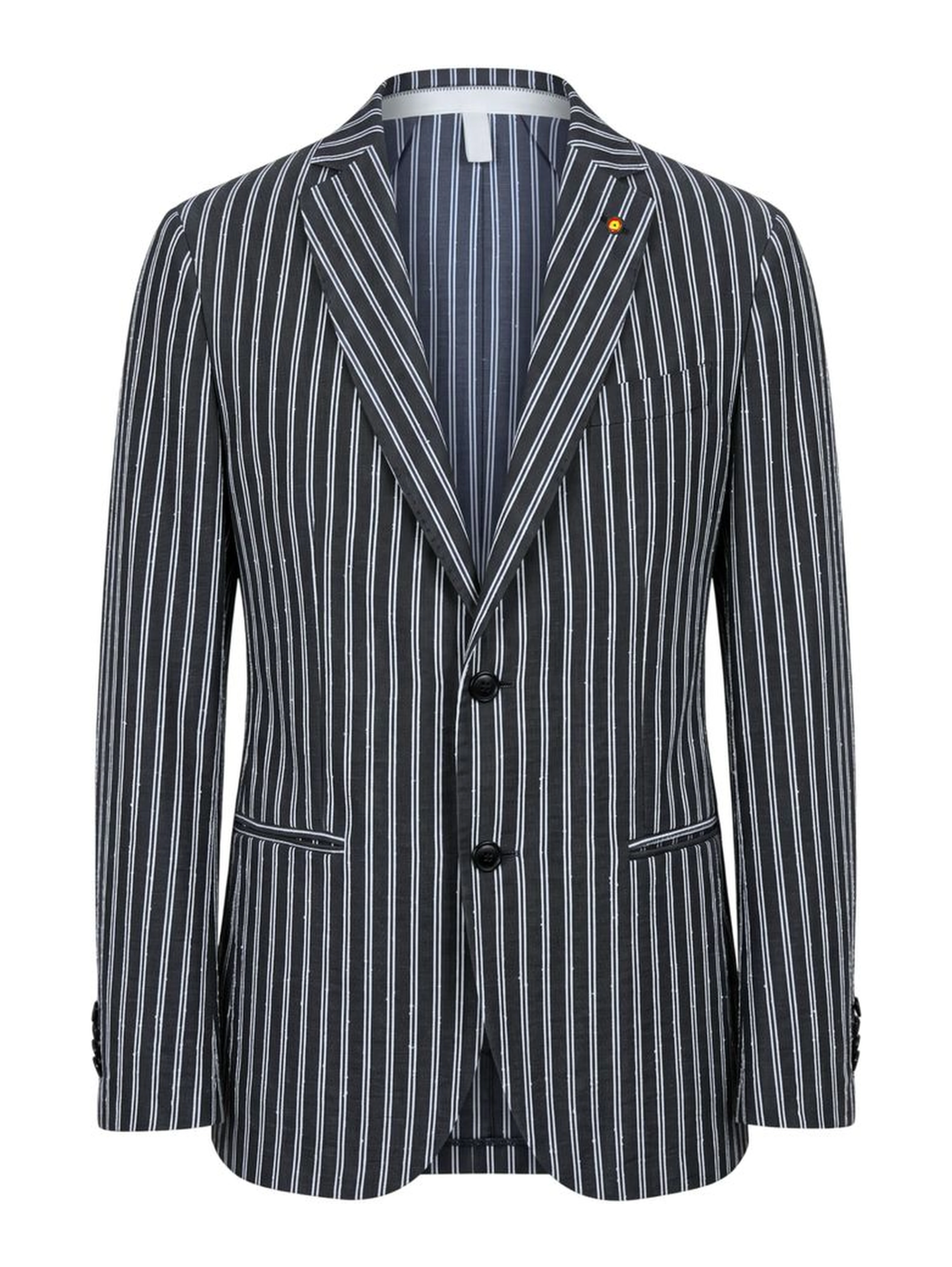 Blue Cotton Men's Jacket