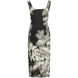 Black Viscose Womens Dress
