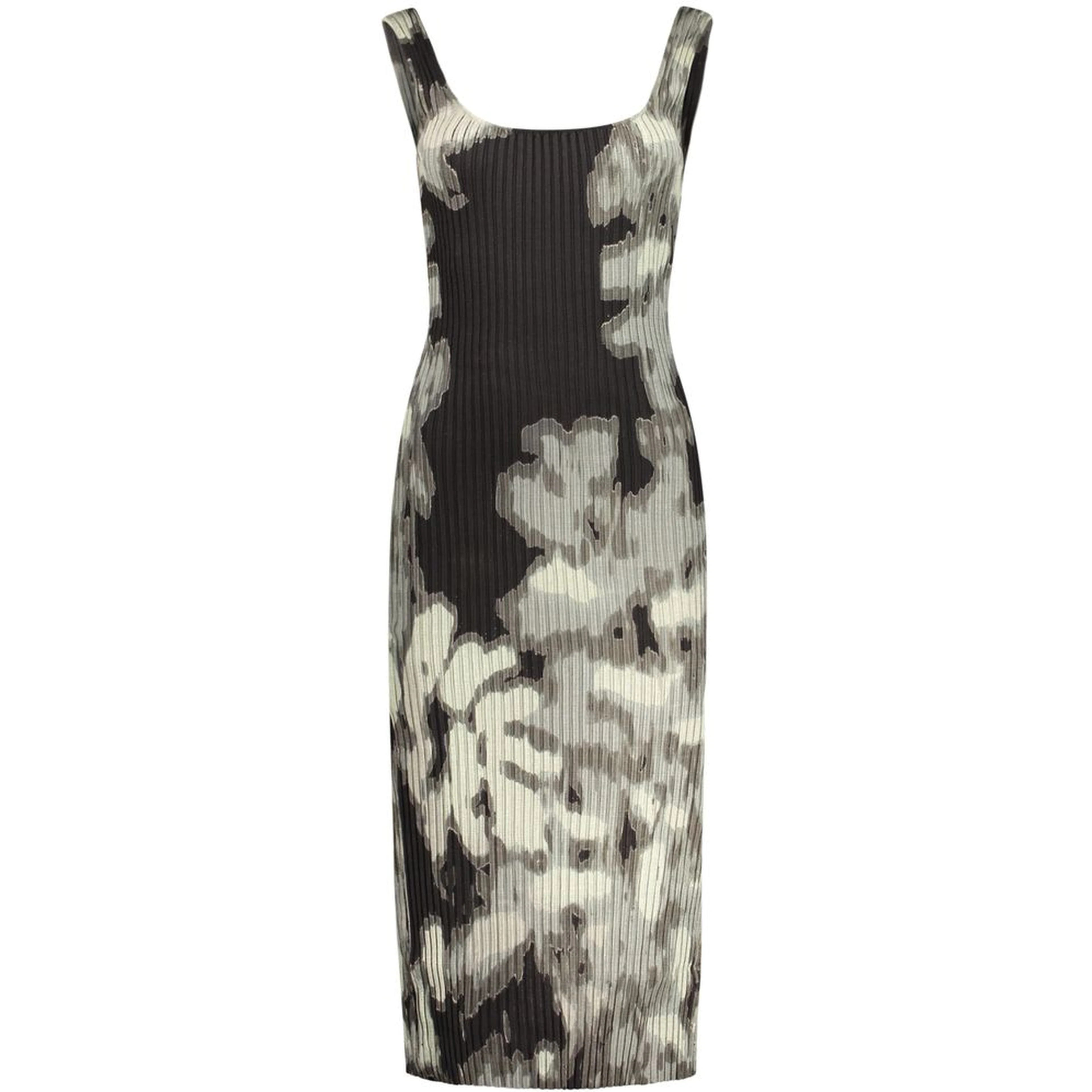 Black Viscose Womens Dress