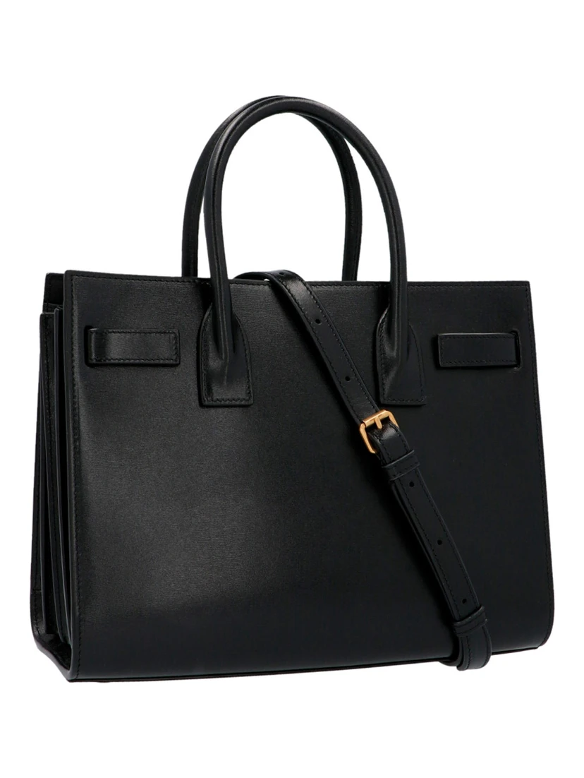 Black Calfskin Handbag