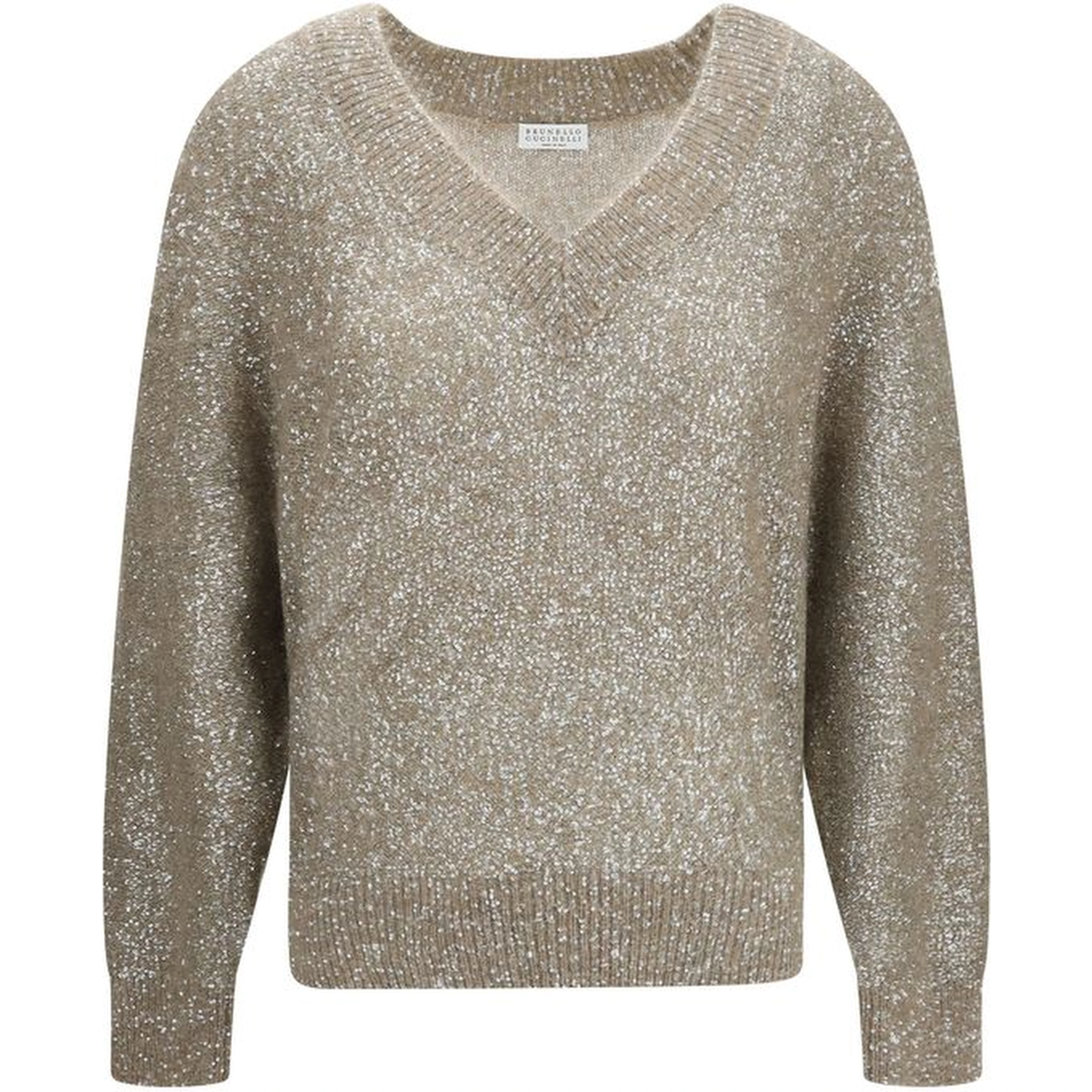 Beige Polyamide Sweatshirt