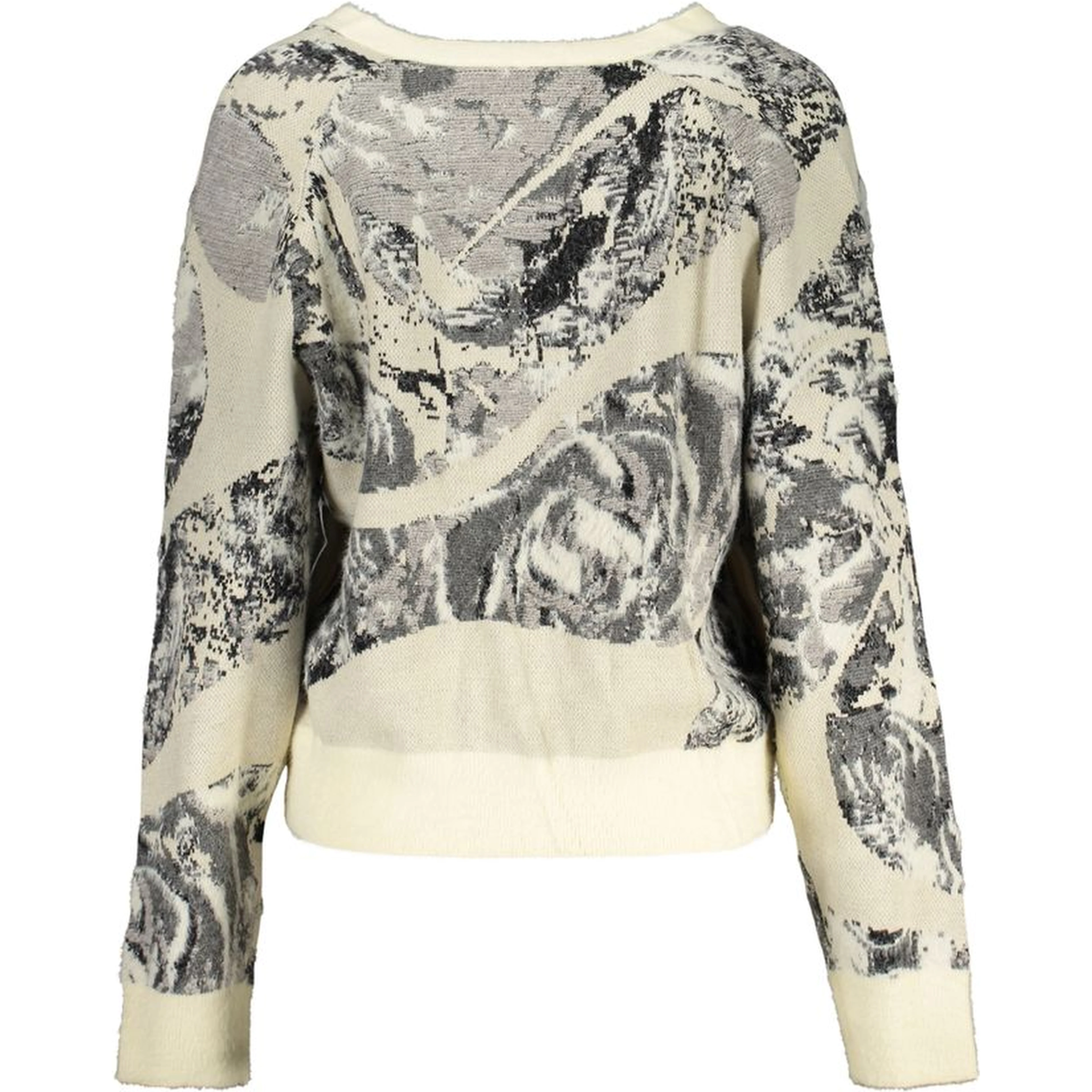 White Viscose Women Sweater