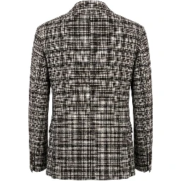Beige Cotton Men Jacket