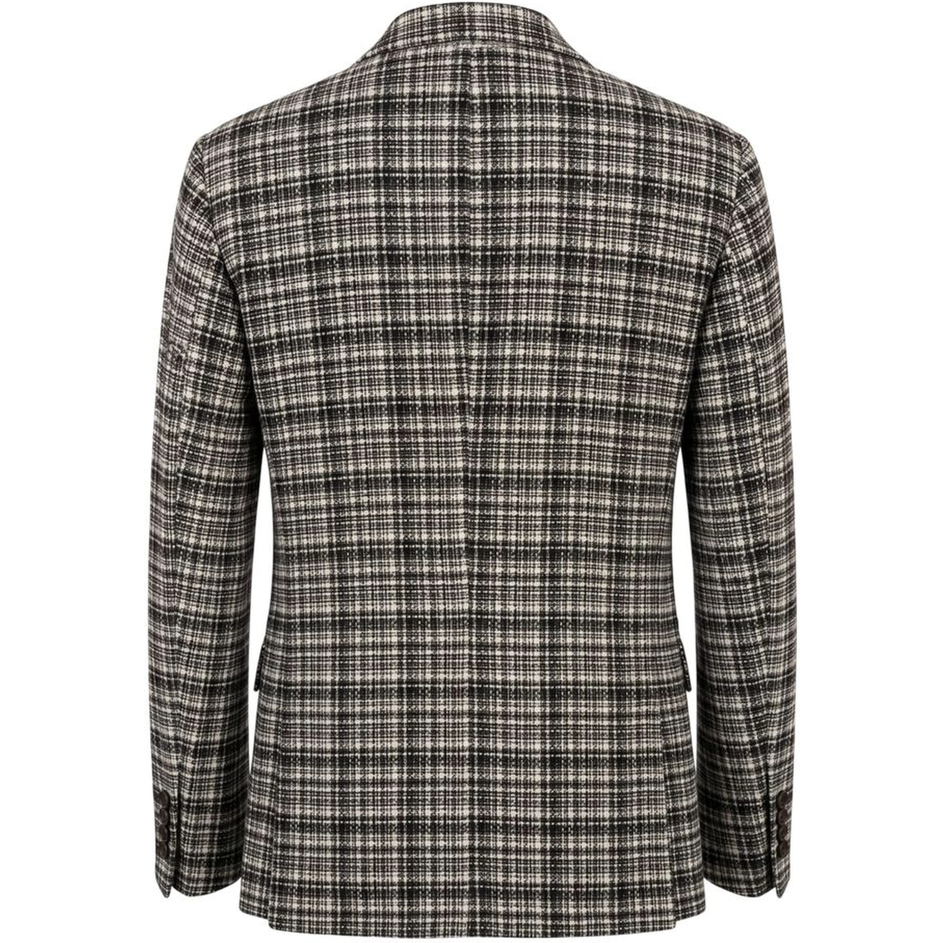 Beige Cotton Men Jacket
