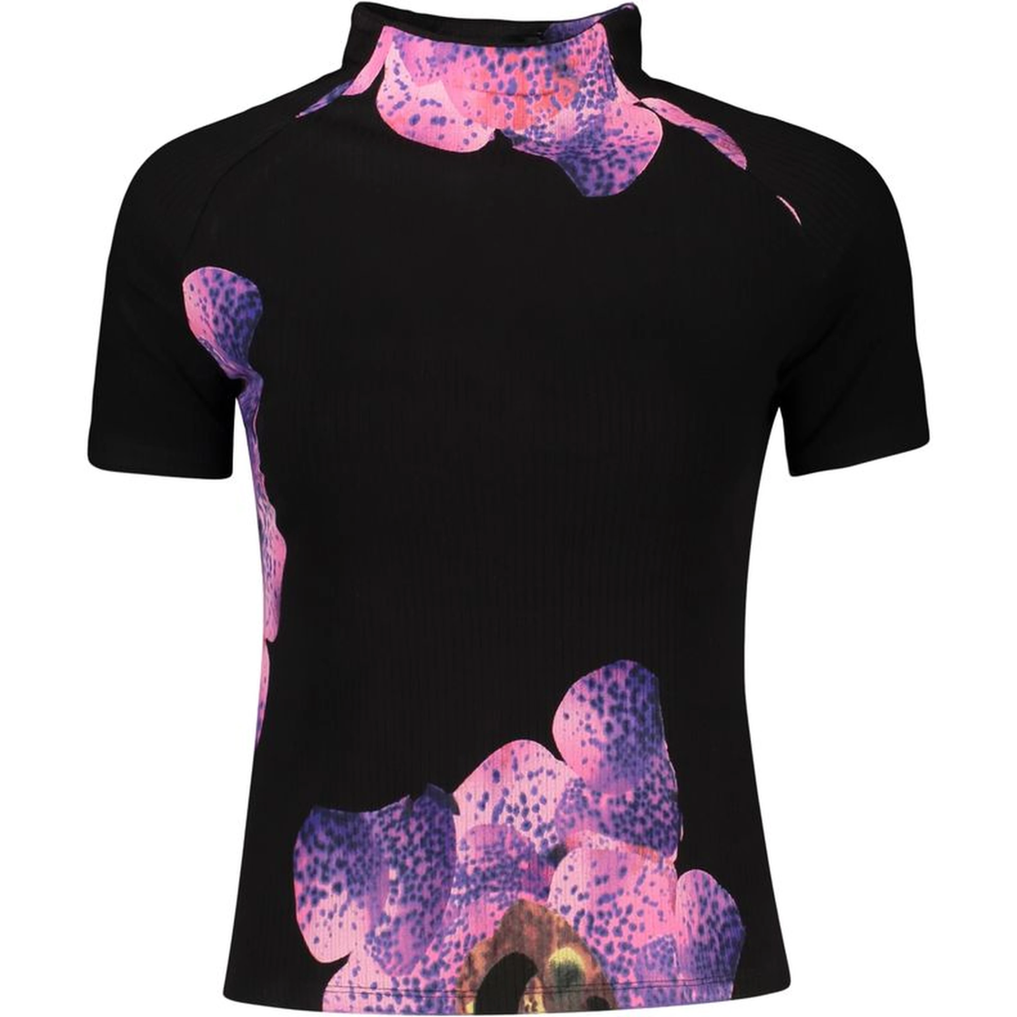 Black Elastane T-Shirt