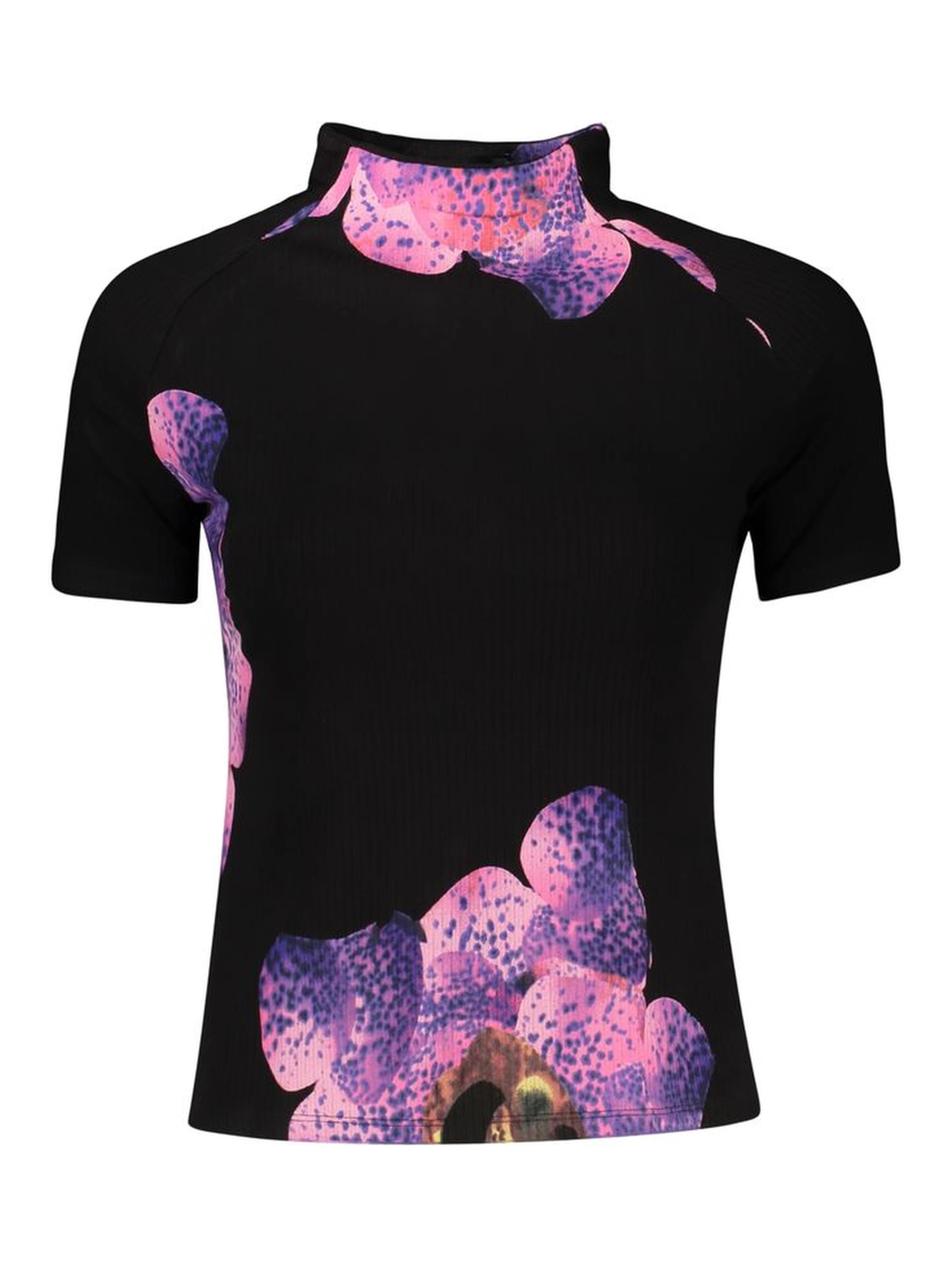 Black Elastane T-Shirt
