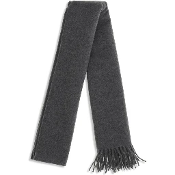 Gray Cashmere Scarf