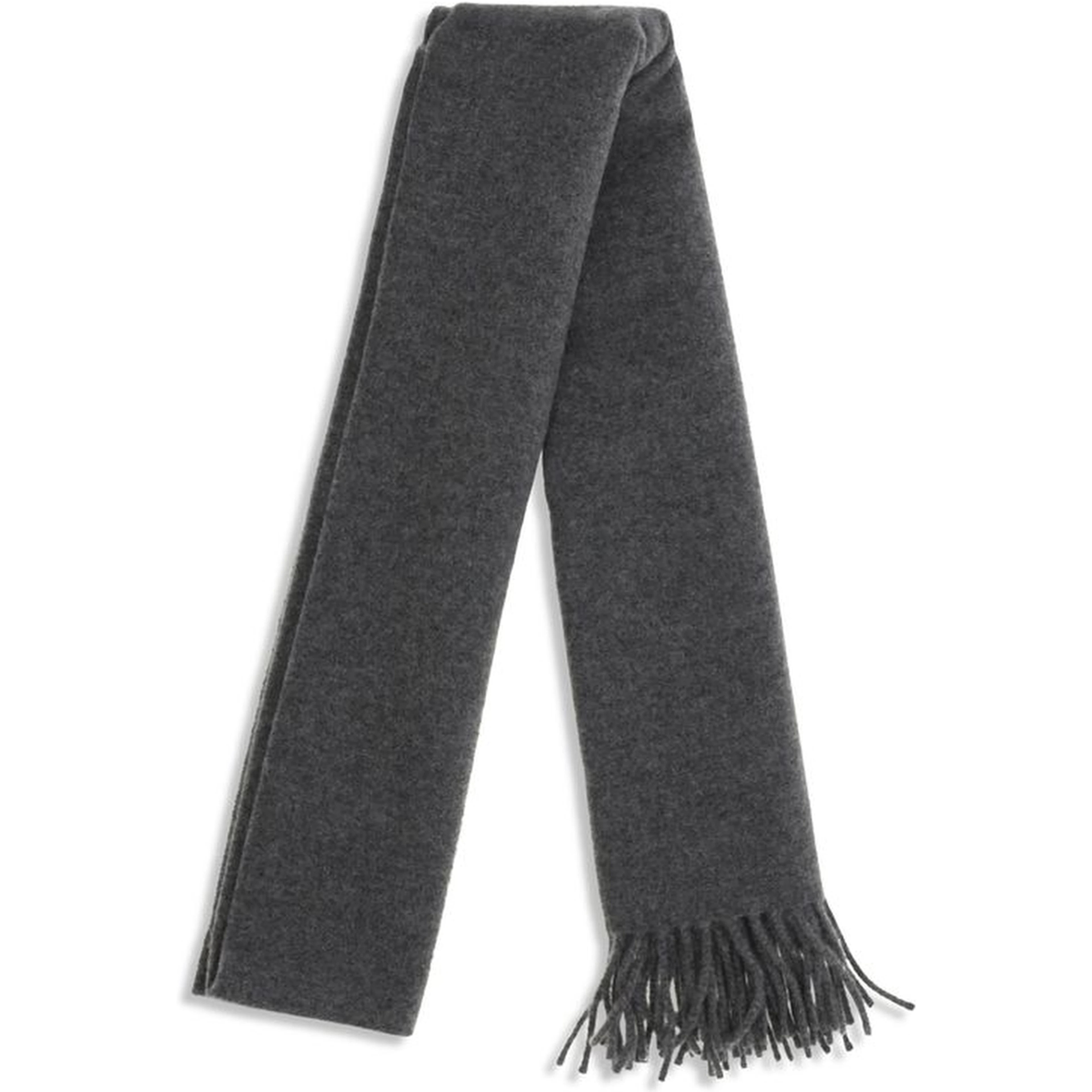 Gray Cashmere Scarf
