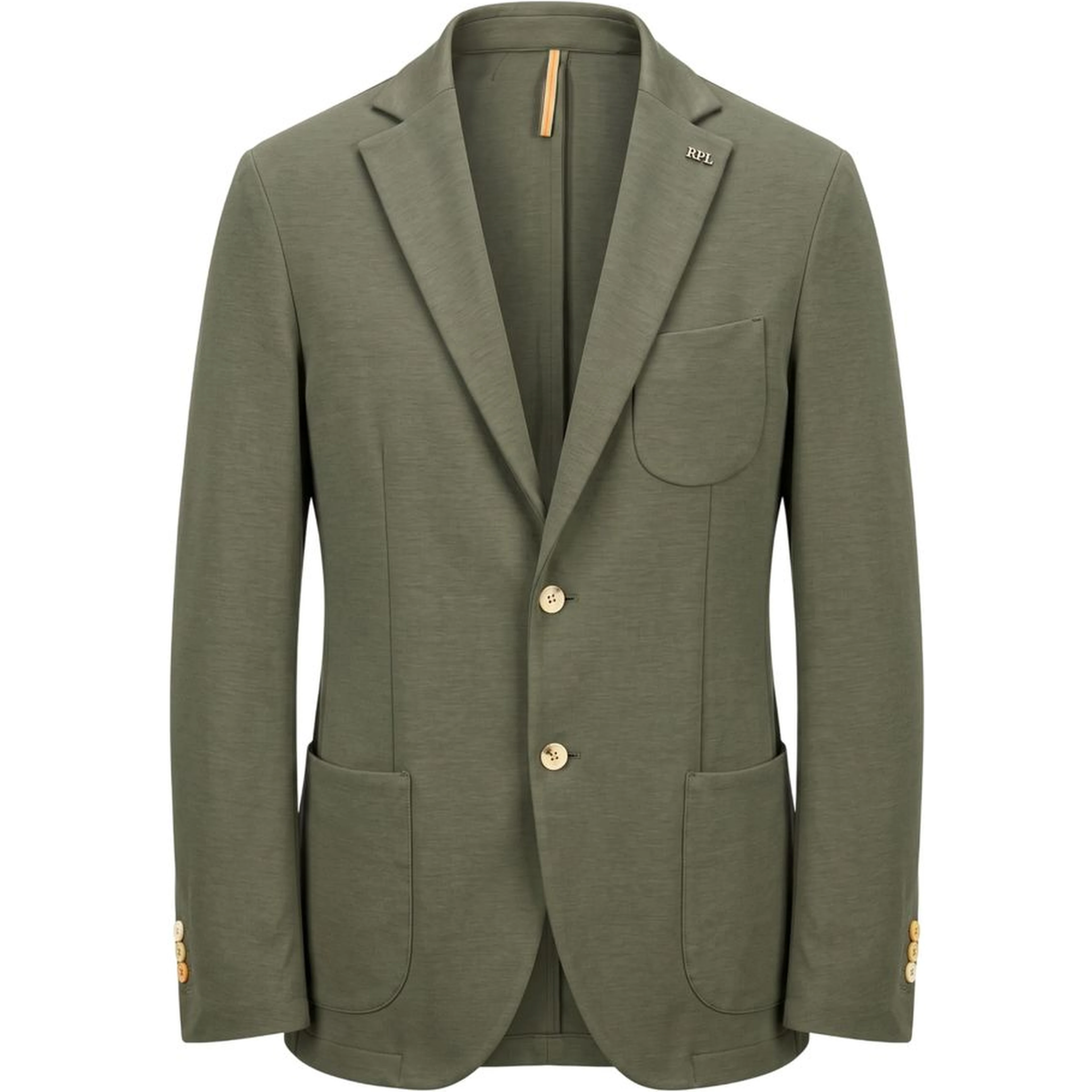 Green Cotton Men's Jacket