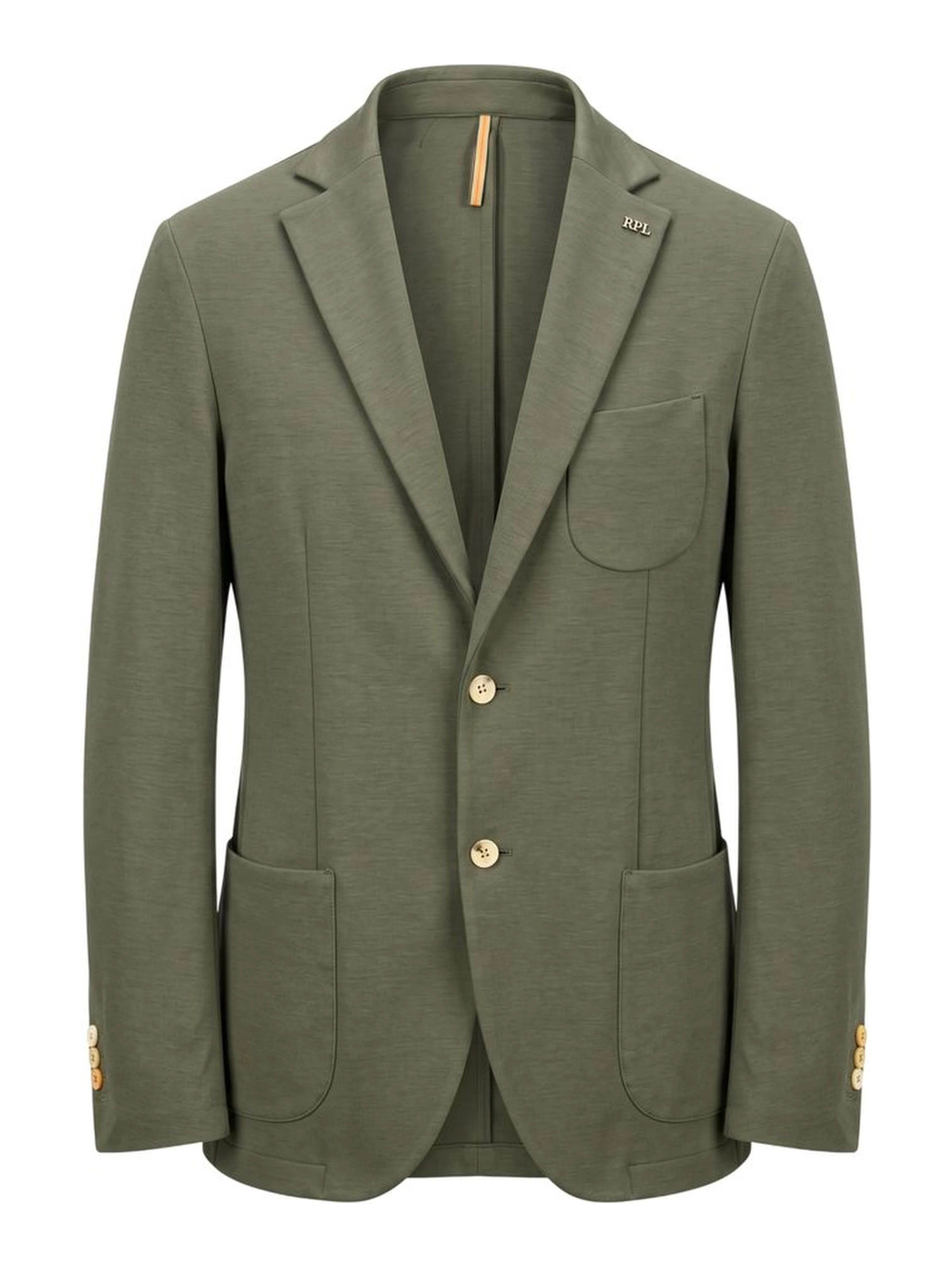 Green Cotton Men's Jacket