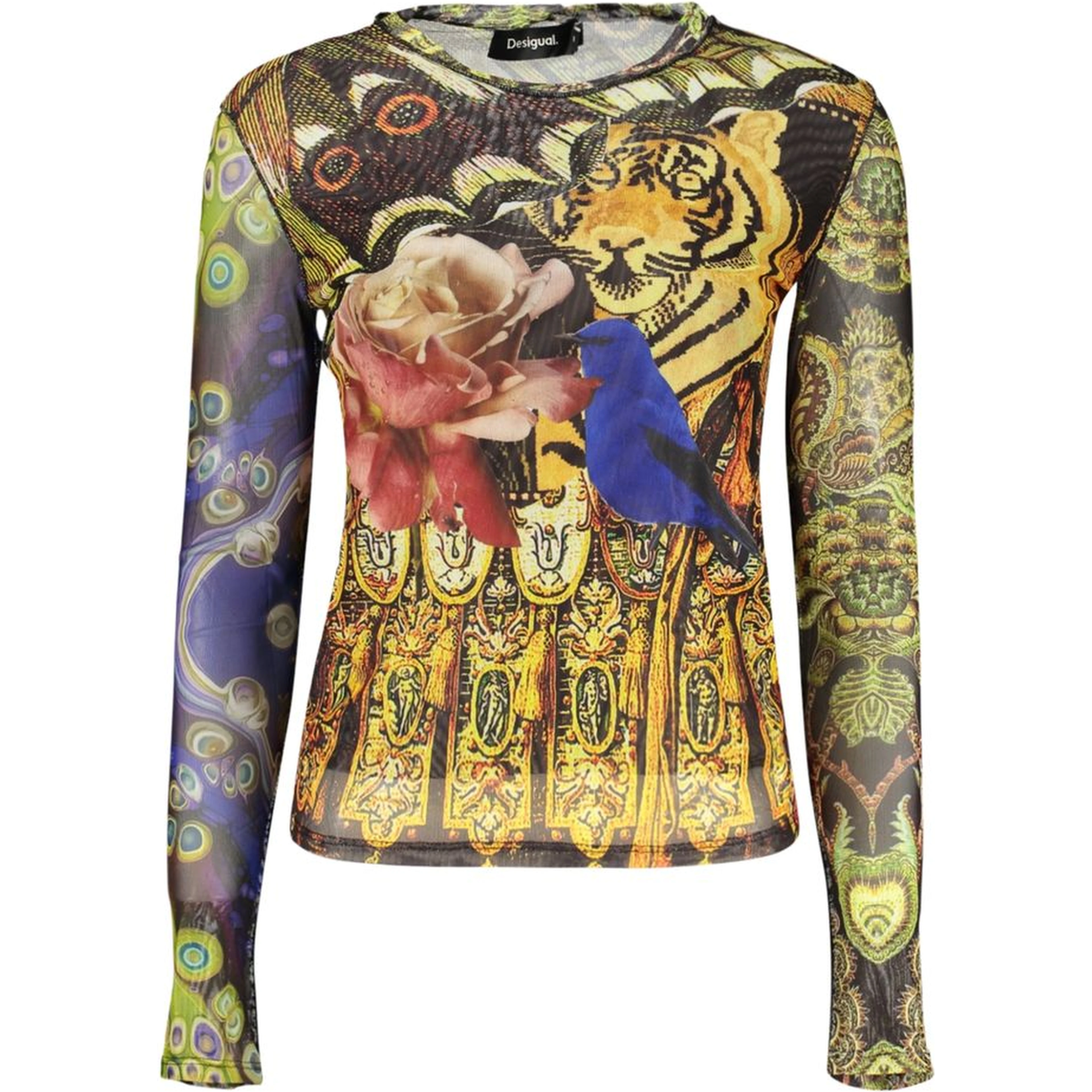 Yellow Polyester T-Shirt