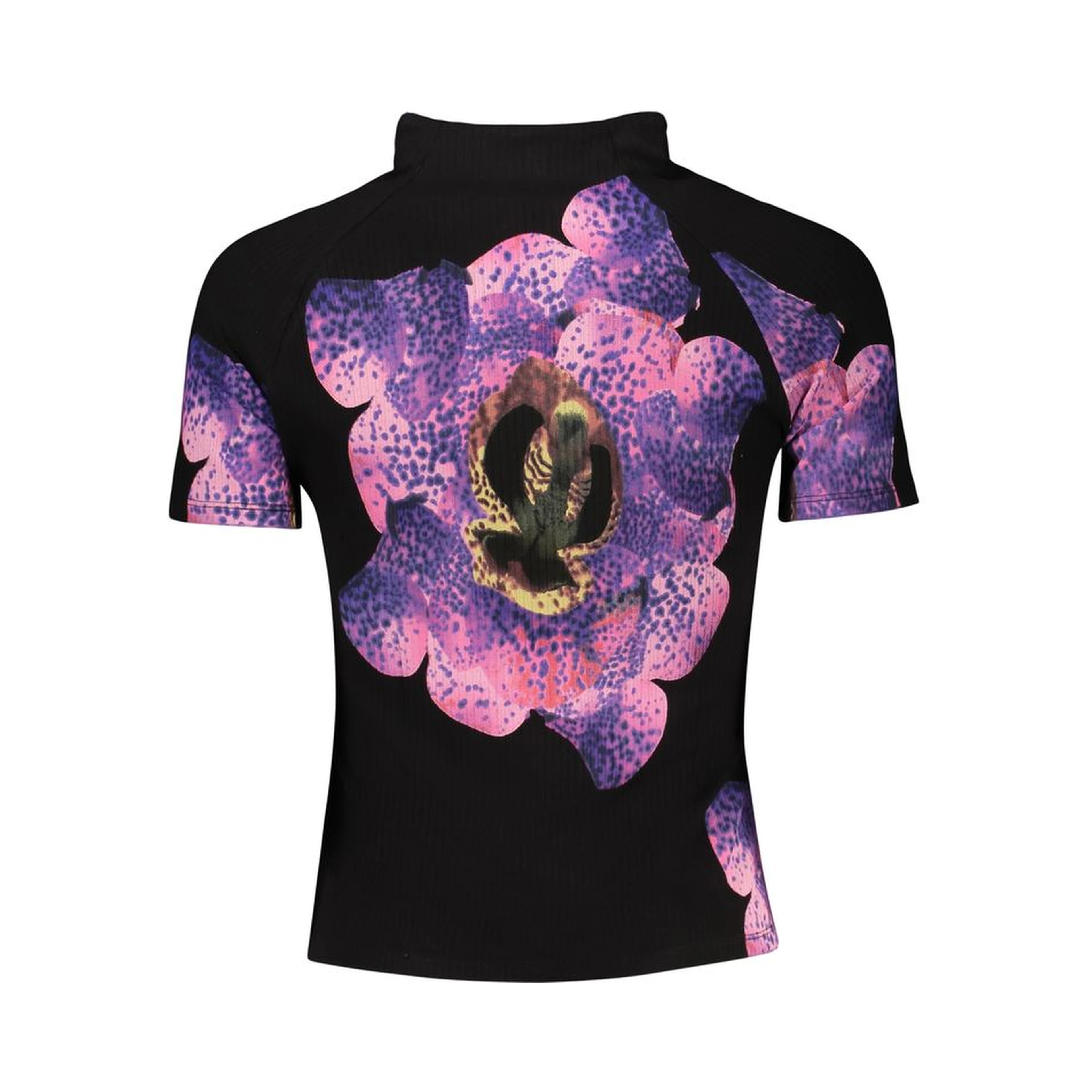 Black Elastane T-Shirt
