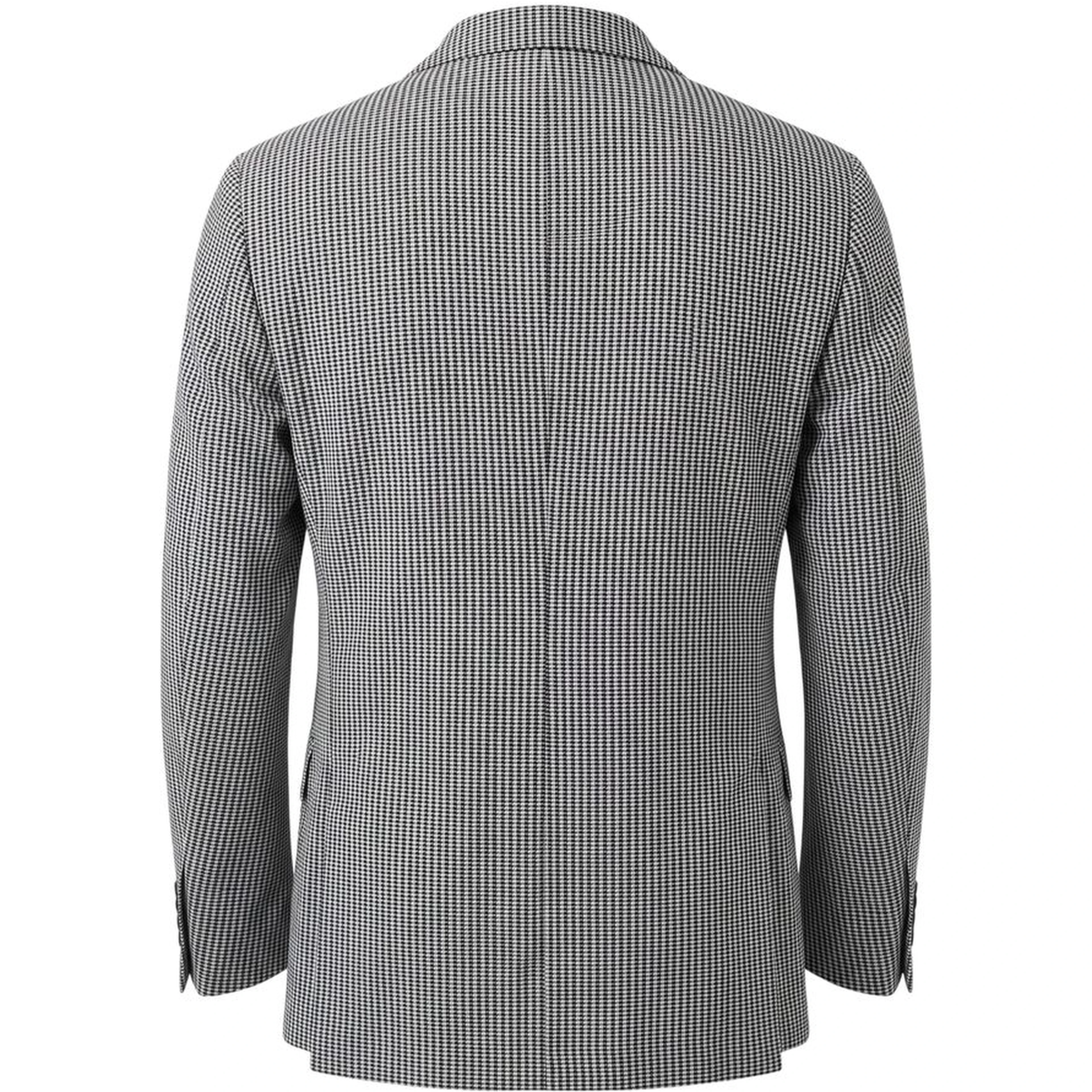Blue Cotton Men Jacket