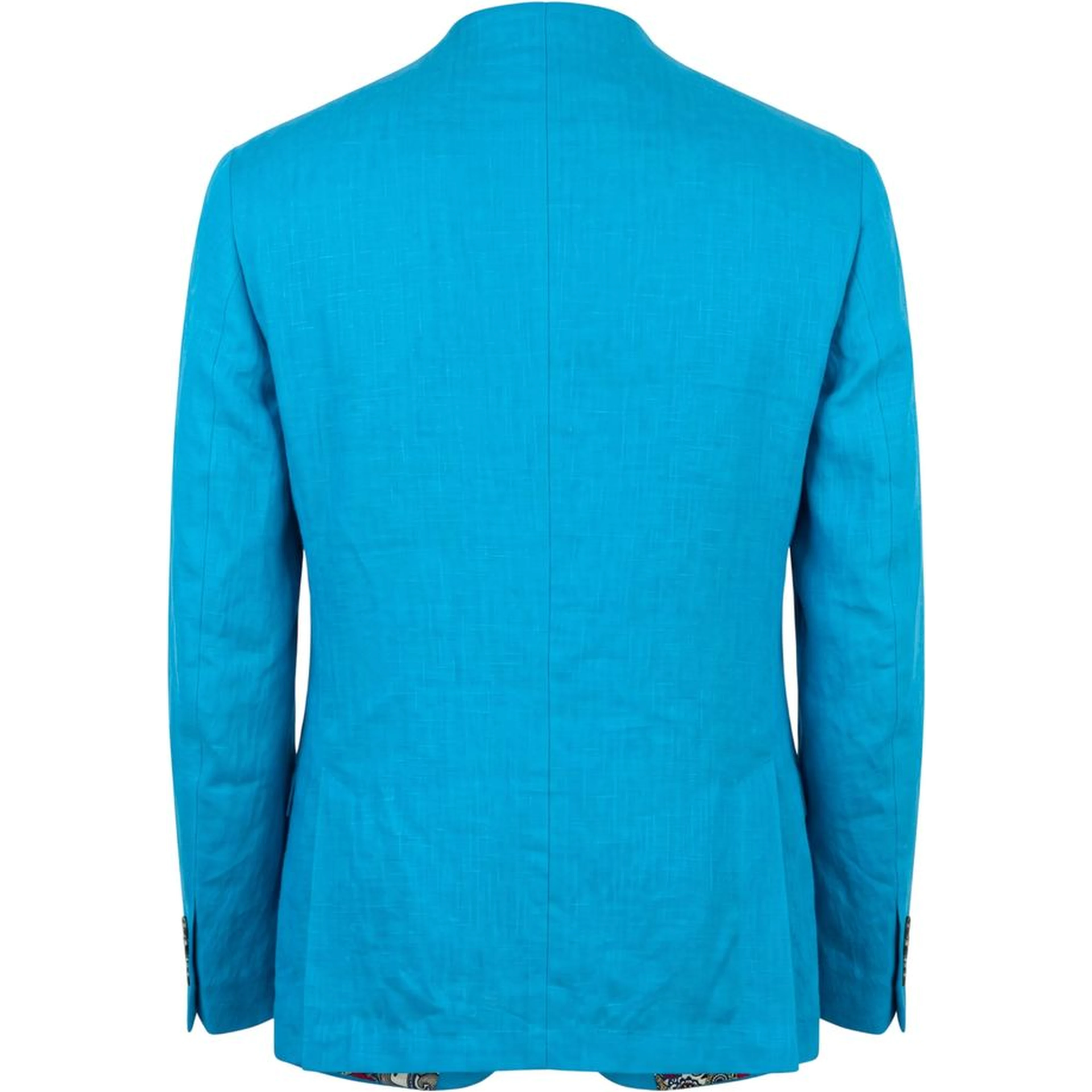 Blue Cotton Men's Jacket