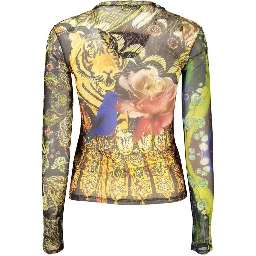 Yellow Polyester T-Shirt