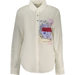 White Cotton Dress Shirt